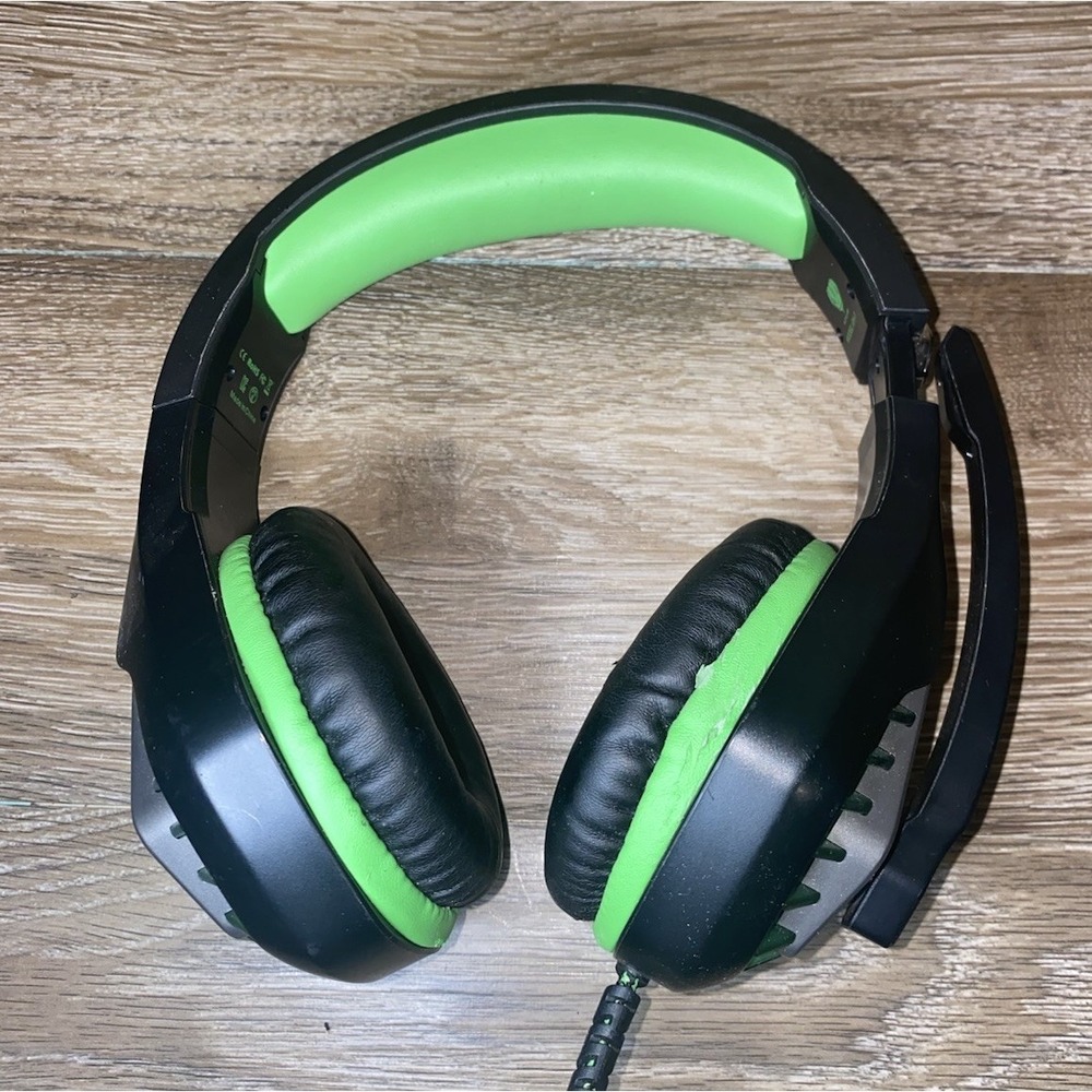 BUTFULAKE GH-1 Gaming Headset PS4, Xbox One, Xbox One S, PC, Switch GREEN/black